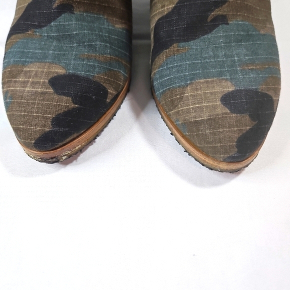 Giuseppe Zanotti Camo Wedge Ankle Boots Size 40.5 - Picture 6 of 9